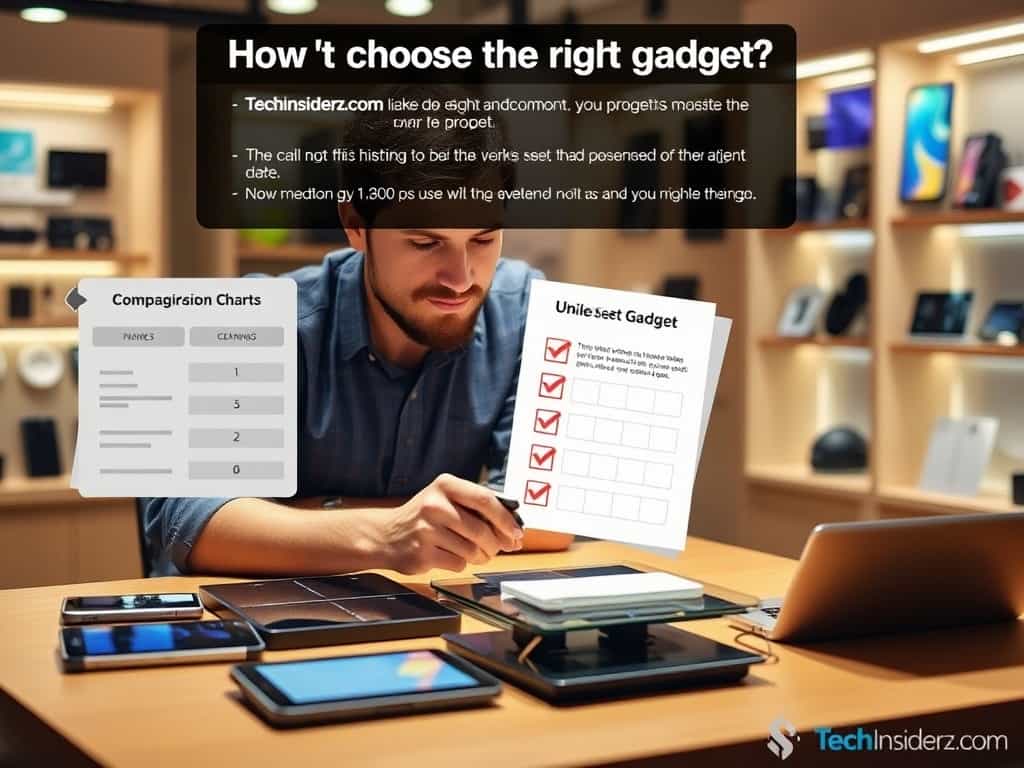 How Do I Know If A Gadget On Techinsiderz.Com Is Right For Me