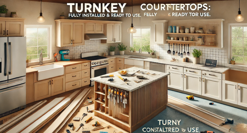 What Turnkey Countertops are and When You Should Use Them