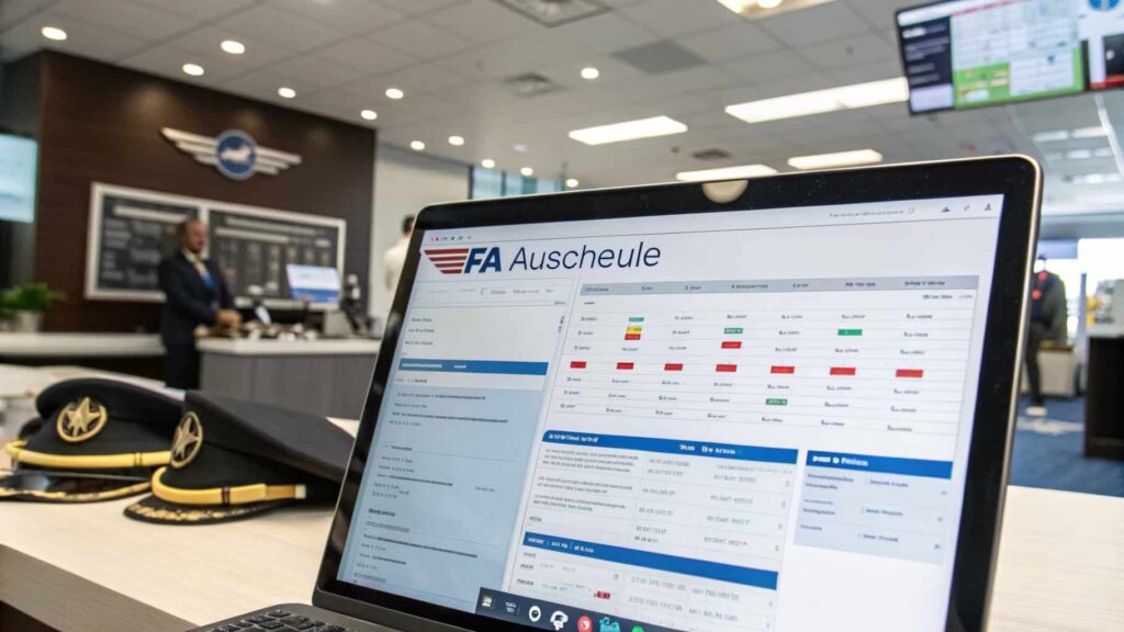 What is FAA Webschedule